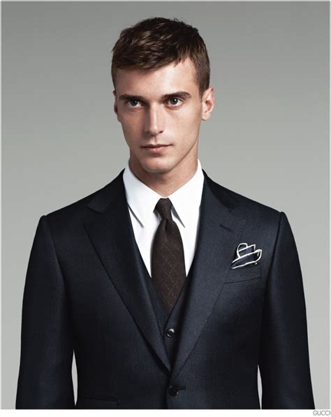 mens black gucci suit|Gucci tailoring.